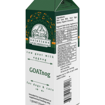 Solutions Frozen GoatNog Quart 32 oz